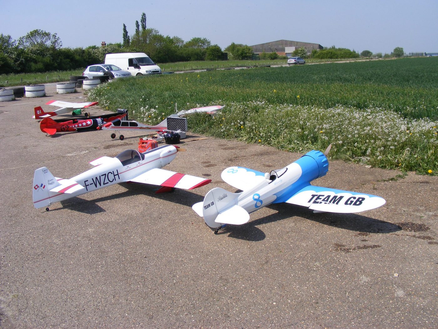 Team GB Gee Bee racers