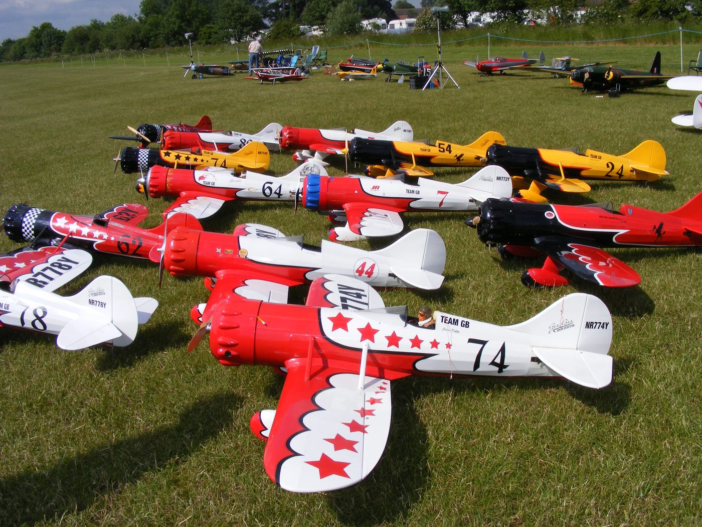 Team GB Gee Bee racers