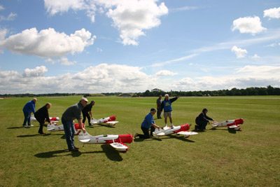 Team GB Gee Bee racers