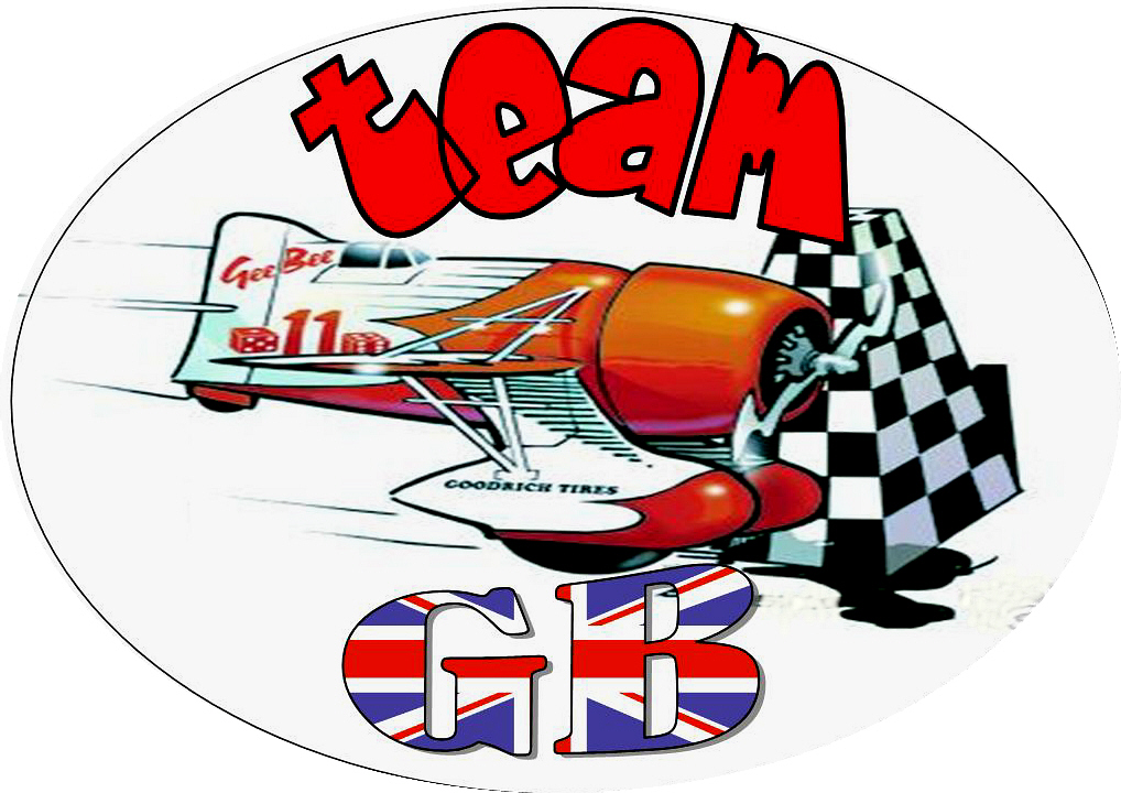 A Team GB Gee Bee racer